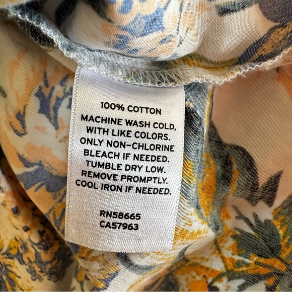 🌟3/$20🌟 NORDSTROM Toddler Boys Short Sleeve Print Button Down Collared Shirt - Picture 4 of 4